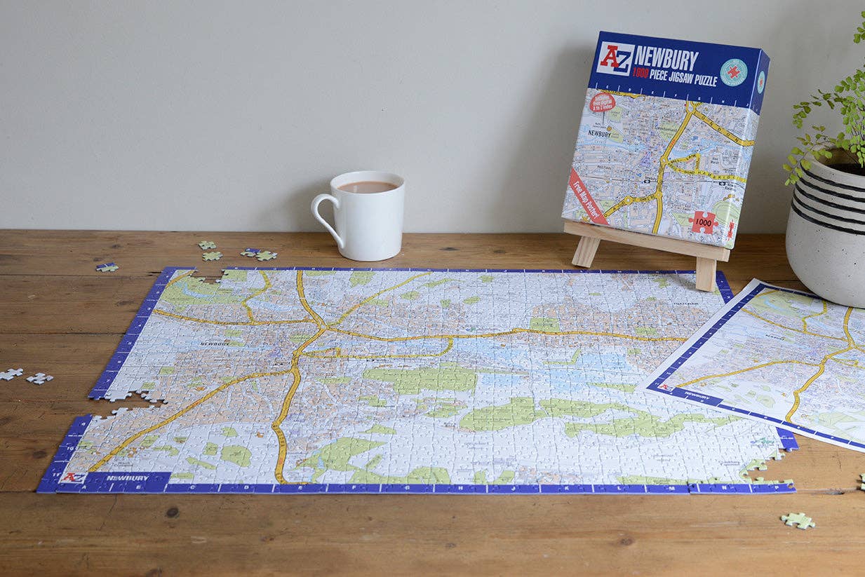 All Jigsaw Puzzles – wholesale Puzzle – Adult – A to Z Map of Newbury 1000 Piece Jigsaw6
