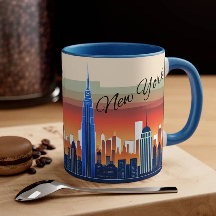 New York City Skyline kaffekrus for engroshandel hos See Joy Creative