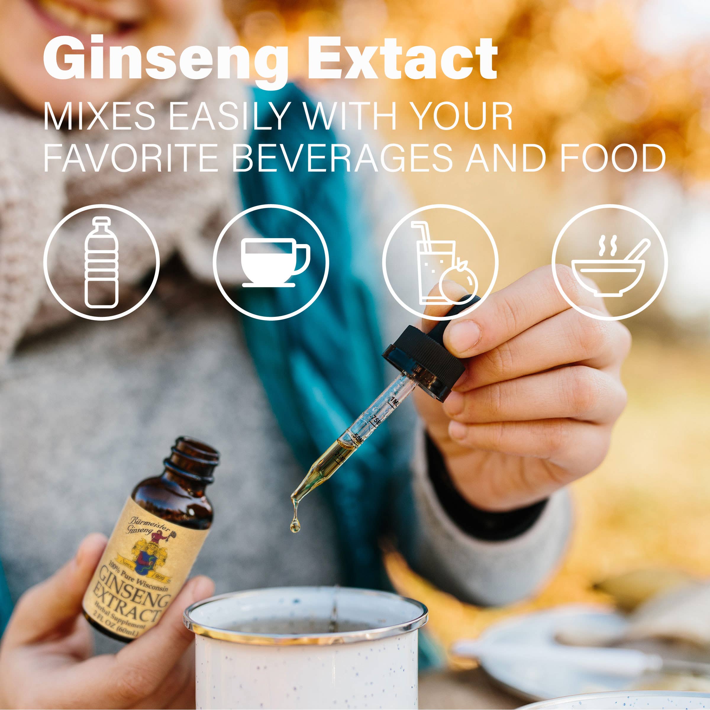 Burmeister Ginseng - Wholesale Oral Supplement/Vitamin - Ginseng Extract 2 oz (30 servings)4