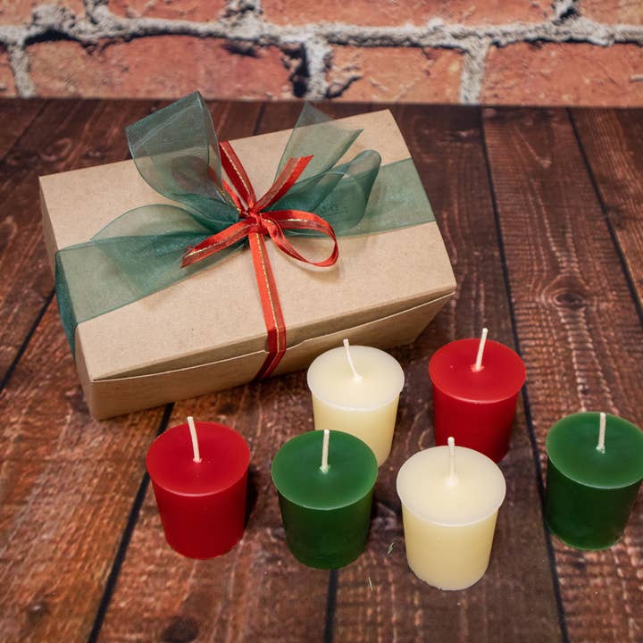 Beelite Candles - Wholesale Votive Candle - Christmas Votive Set