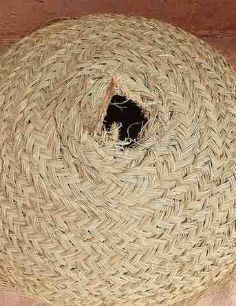 libitiishop - Venta al por mayor Mamparas - Pantalla de lámpara de paja tejida marroquí - Decoración bohemia5