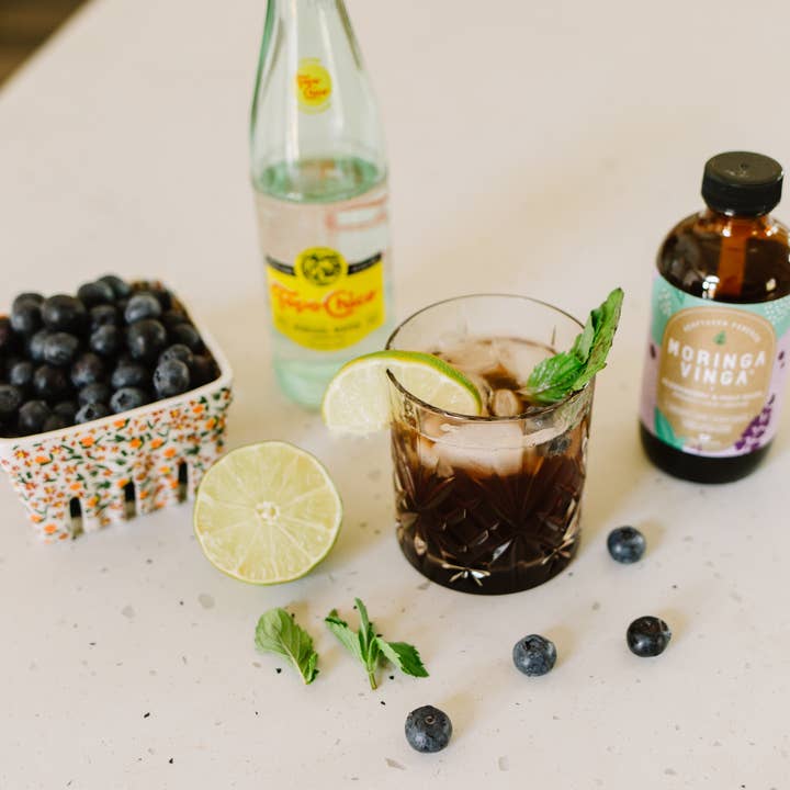 Moringa Vinga - Venta al por mayor Suplementos/vitaminas para beber - Moringa Vinga Saúco y Albahaca Santa (8 y 16 porciones)1