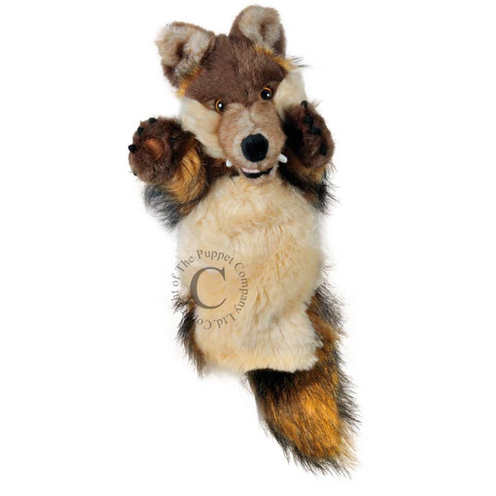 The Puppet Company (US) - Wholesale Finger Puppet - Kids & Baby - Long-Sleeved Hand Puppets: Wolf