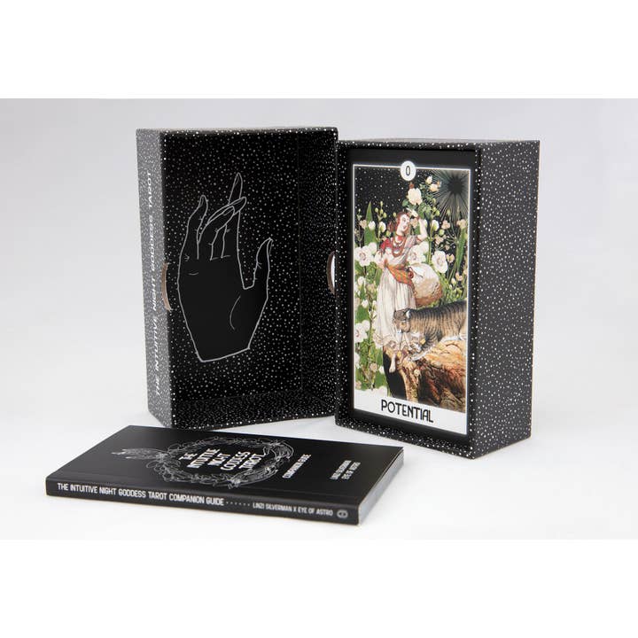 Eye Of Astro - Wholesale Tarot Cards - Special Gilded Edition: The Intuitive Night Goddess Tarot7