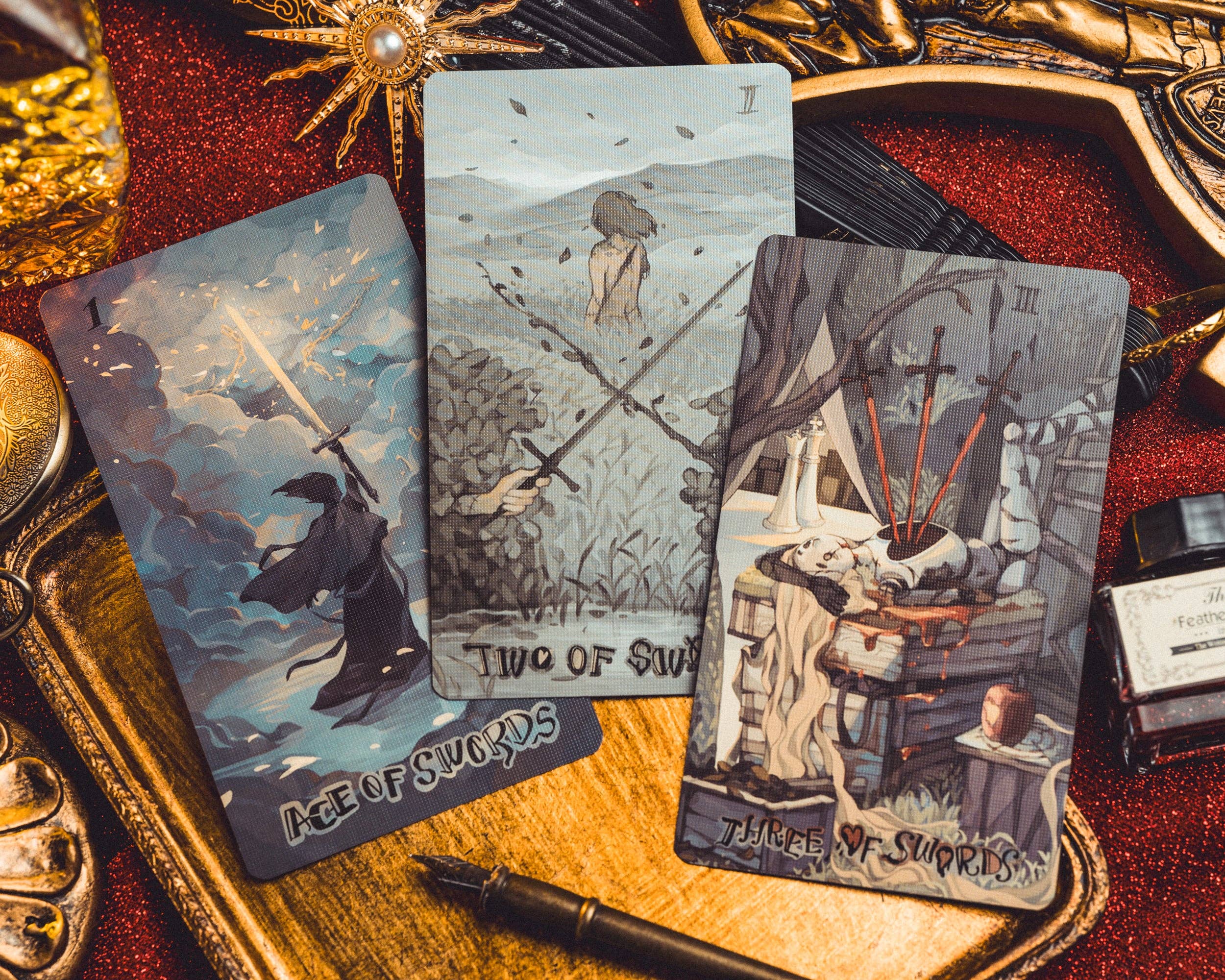 Vermilion Collection - Wholesale Tarot Cards - Exile Tarot30