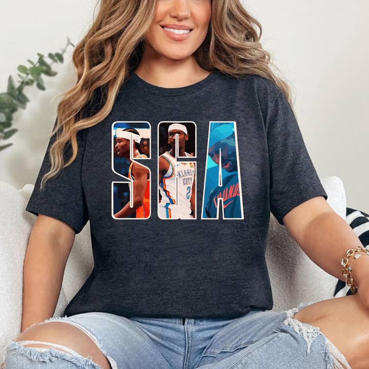 TheKingShirt - Wholesale Graphic Sweatshirt - Women's - OKC Thunder MVP Basketball Tee Shirt2