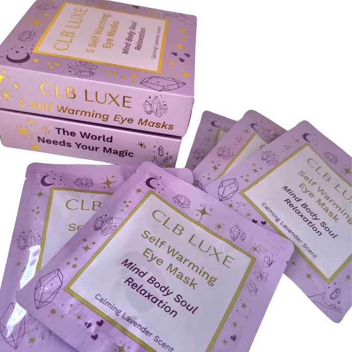 CLB LUXE - Wholesale Sleep/eye mask - Self Warming Eye Mask1