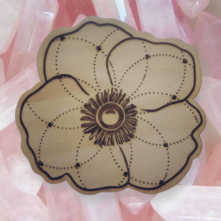 Crystal Grid | Poppy of Life for wholesale by Luna Craft