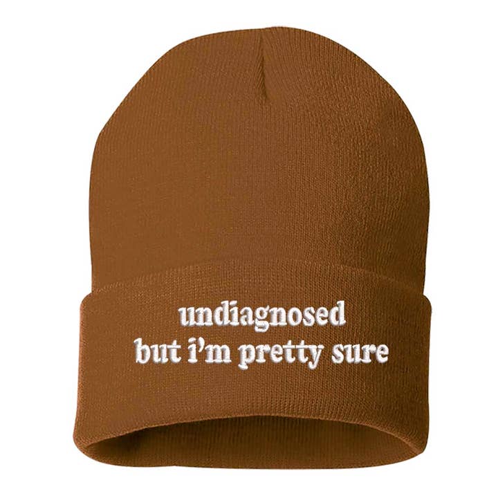 DSY Lifestyle - Wholesale Beanie - Women's - Undiagnosed But I'm Pretty Sure Beanie3