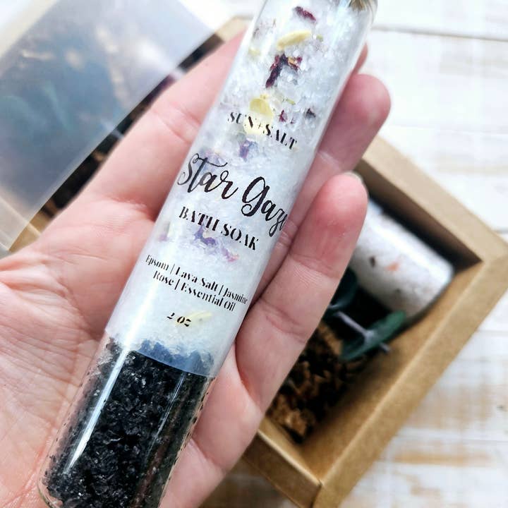 Lux&Lou - Wholesale Bath & Body Set - Bath Salt Gift Set - Bath Soak