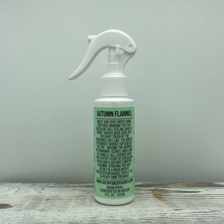 Autumn Flannel - Raumspray für den Großhandel von Sultry Sassy Scents