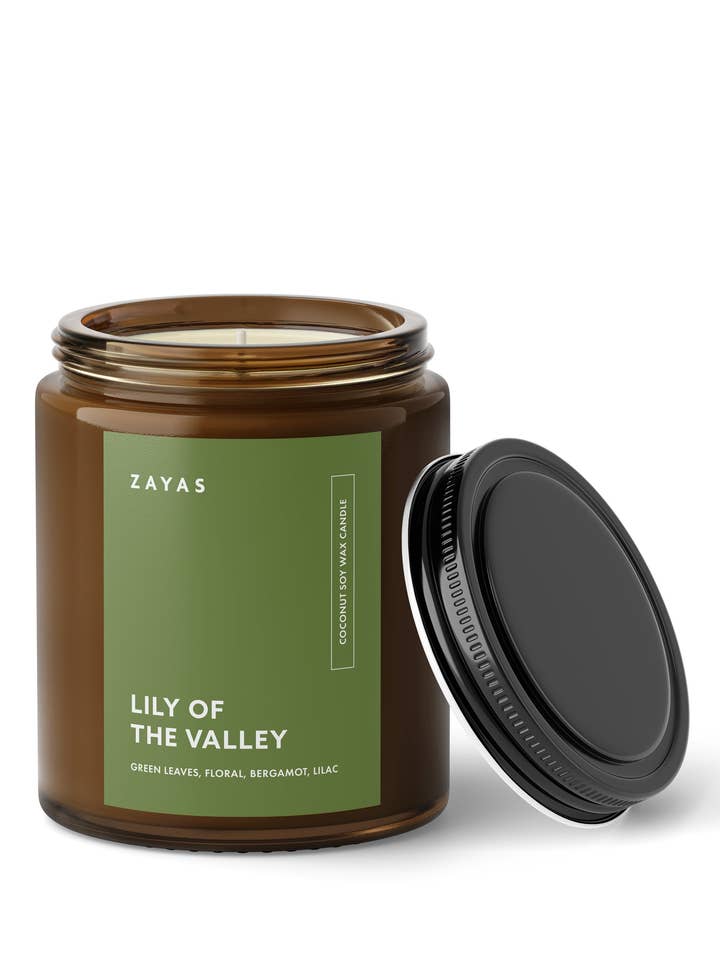 Lily of the valley Candle for wholesale by Zayas Candle