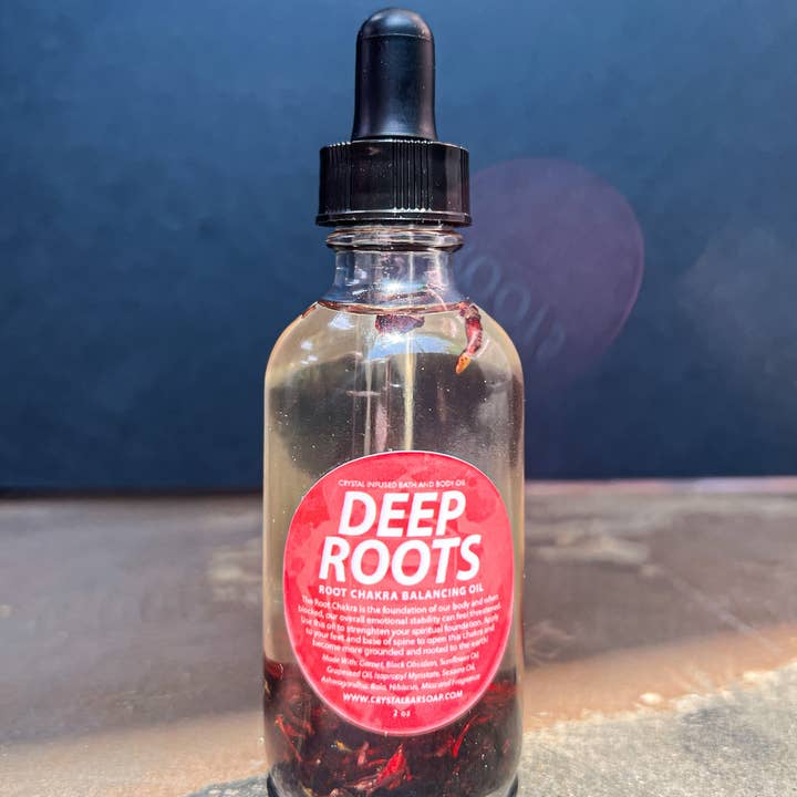 Crystal Bar Soap - Wholesale Bath/Body Oil - Deep Roots (Root Chakra Balancing Oil)