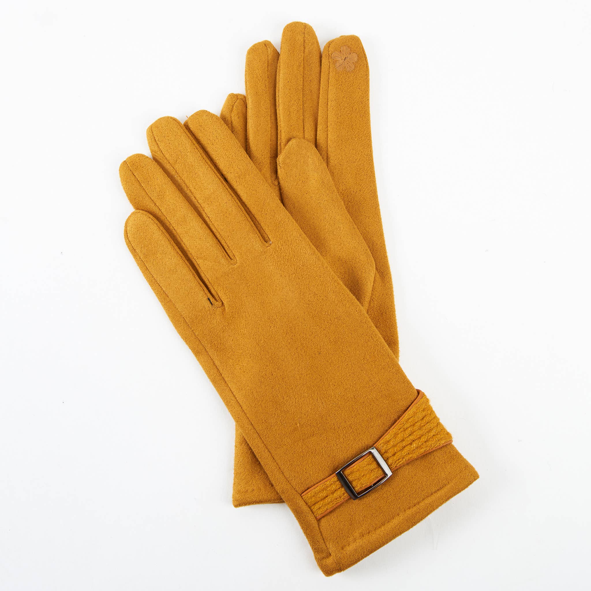 Howard's - Venta al por mayor Guantes - Mujer - Guantes de invierno con puño y cinturón para pantallas táctiles Anna5