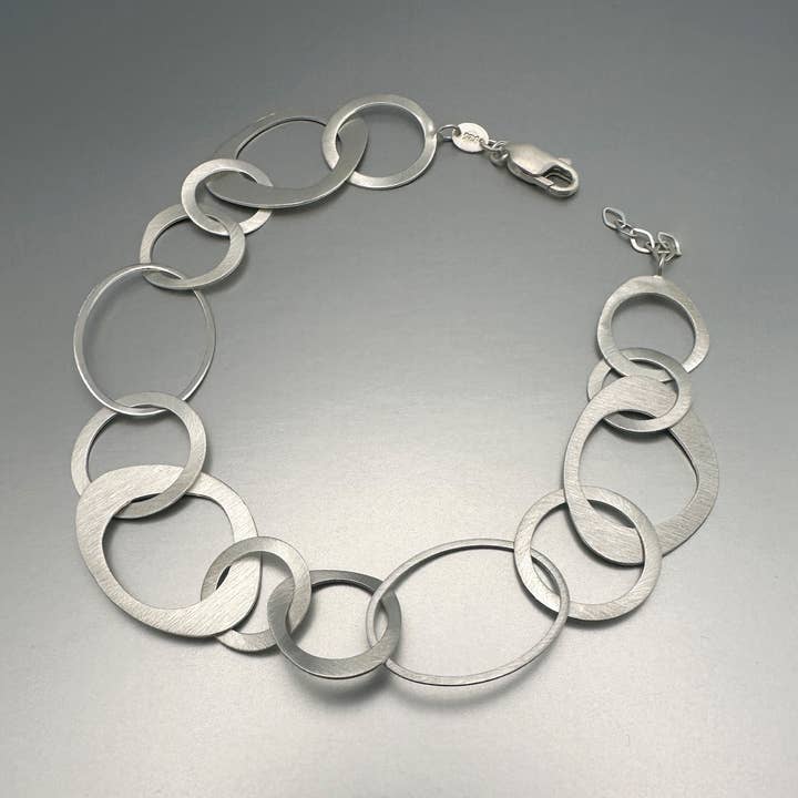 Wavy Cycle Bracelet for wholesale by Figur Jewelry