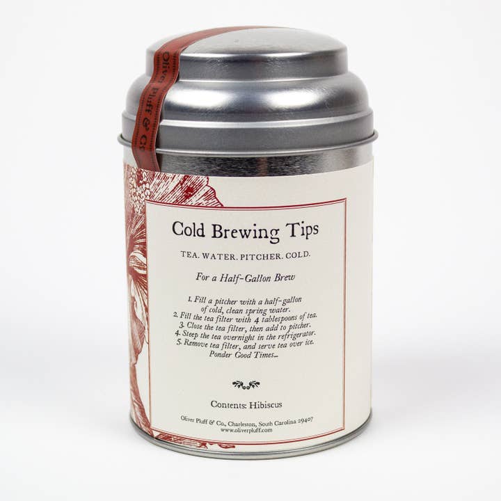 Oliver Pluff & Company - Wholesale Loose Tea - Hibiscus Petals Cold Brew4