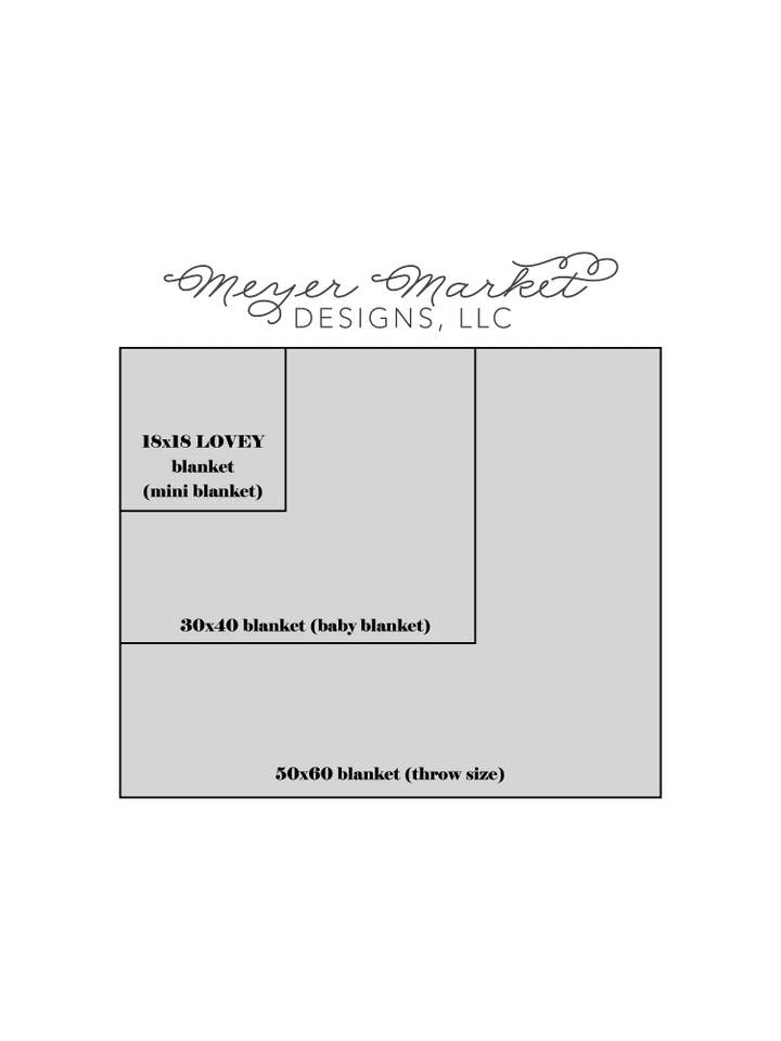 Meyer Market Designs - Wholesale Bedding Blanket - Kids & Baby - 18" Marian Ultra Soft Lovey Mini Blanket. Baby Prayer Blanket. Lovie Blanket. Baby Nursery. Baptism Gift. Catholic Baby Gift. Our lady lovey
