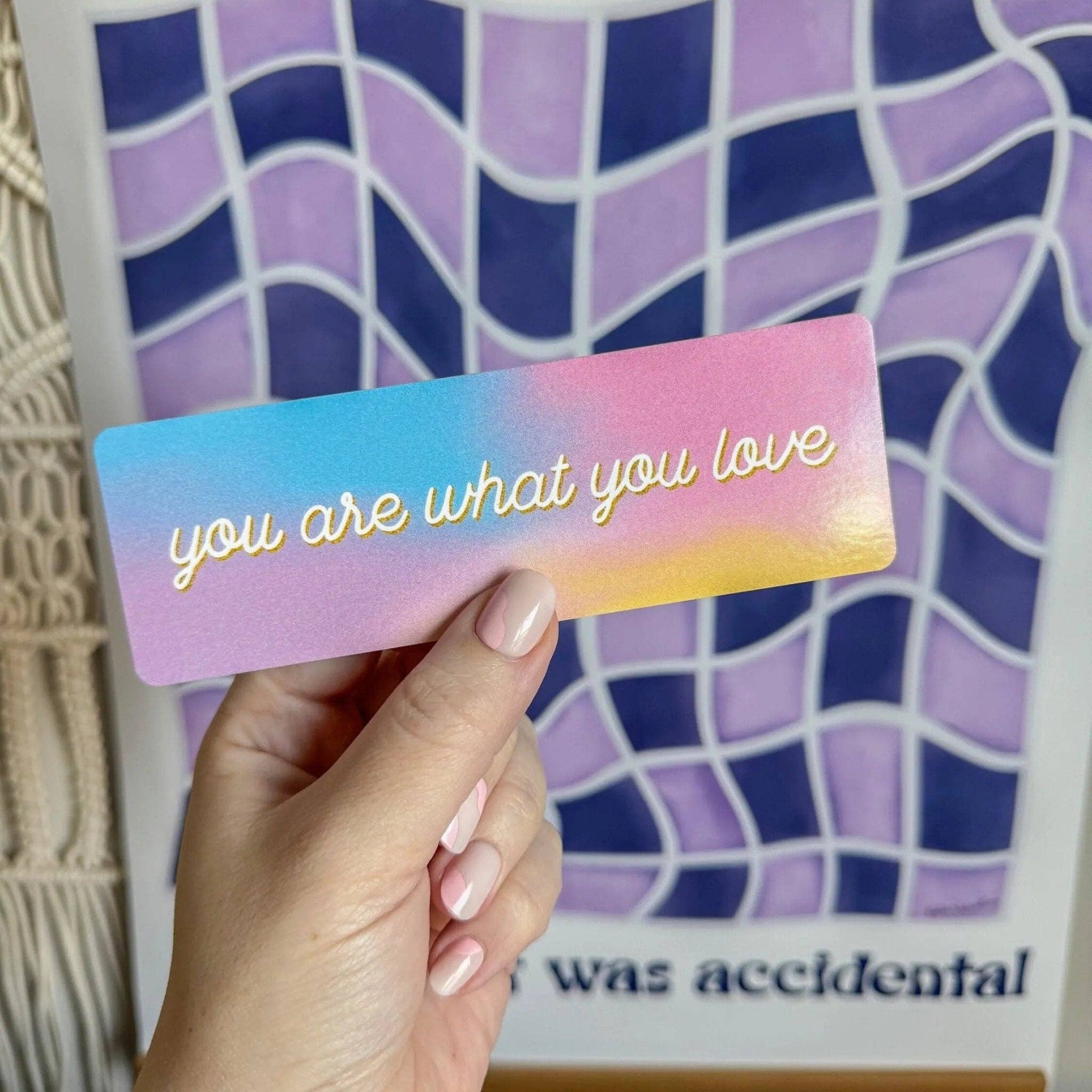 MangoIllustrated – wholesale Bookmark – You Are What You Love Bookmark0