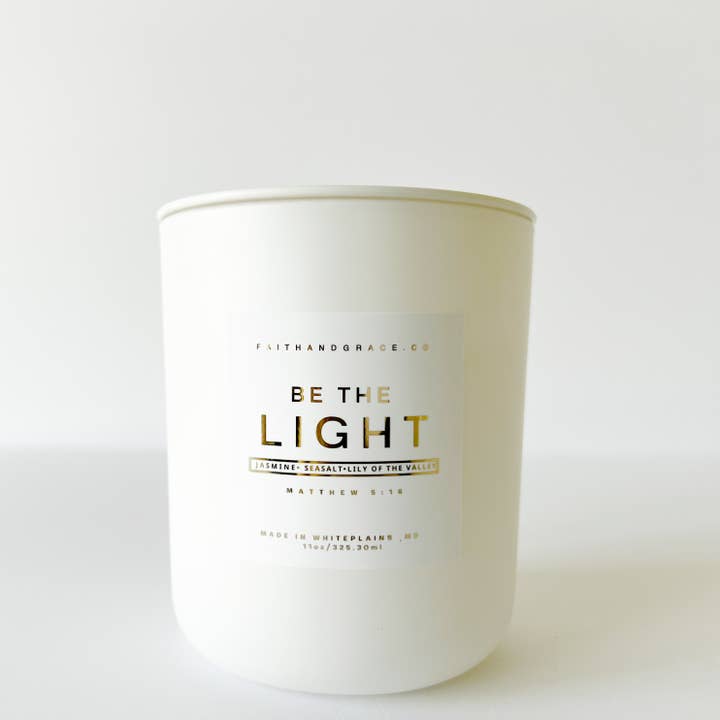 faithandgrace.co - Wholesale Jar/Filled Candle - Be the light