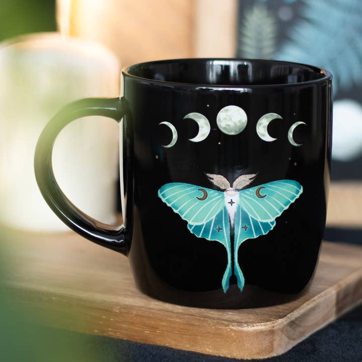 Luna Moth krus for engroshandel hos Something Different Wholesale