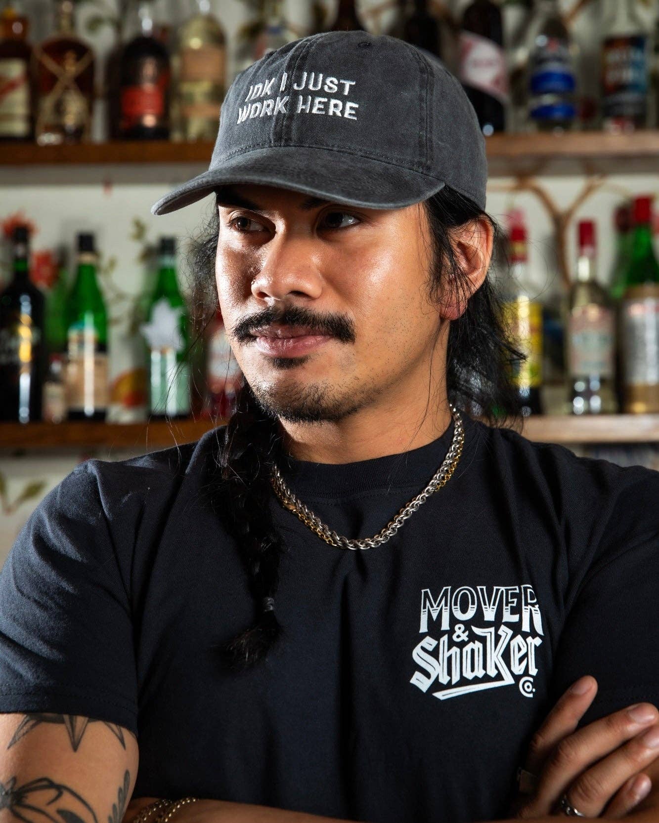 Mover & Shaker - Wholesale Baseball Cap - Unisex - IDK I Just Work Here Hat3