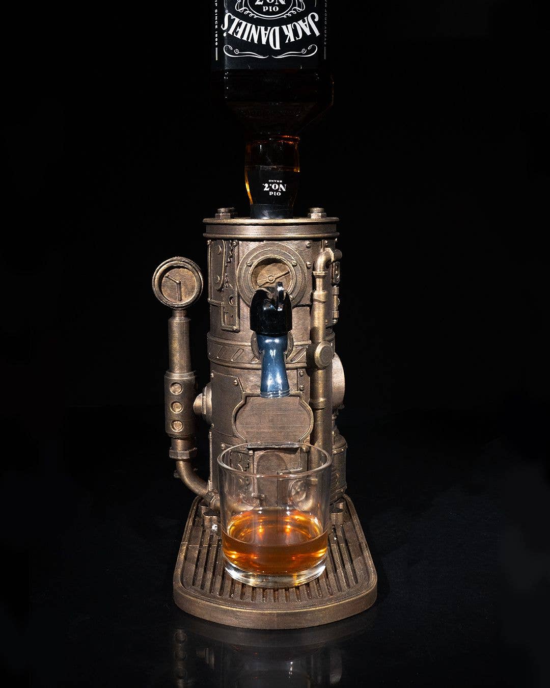 Clew Bay Leather & 3D Printing - Wholesale Drink Dispenser - Steampunk Drink Dispenser1