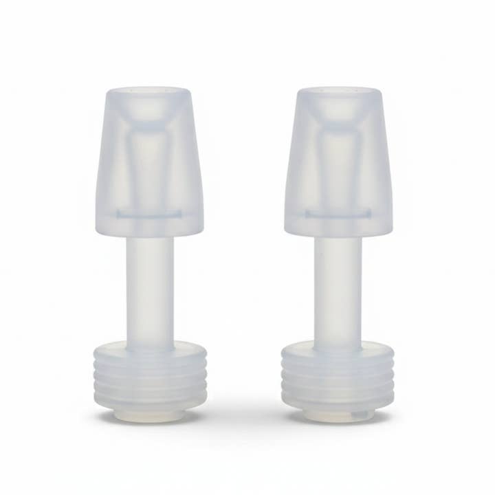 Straw Replacements 2-Set Silicone for wholesale by the cotton cloud
