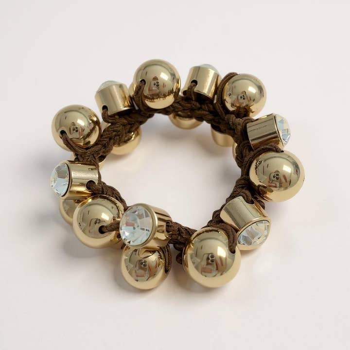 Chunky Scrunchie - Brown for wholesale by Smith and Co. Design