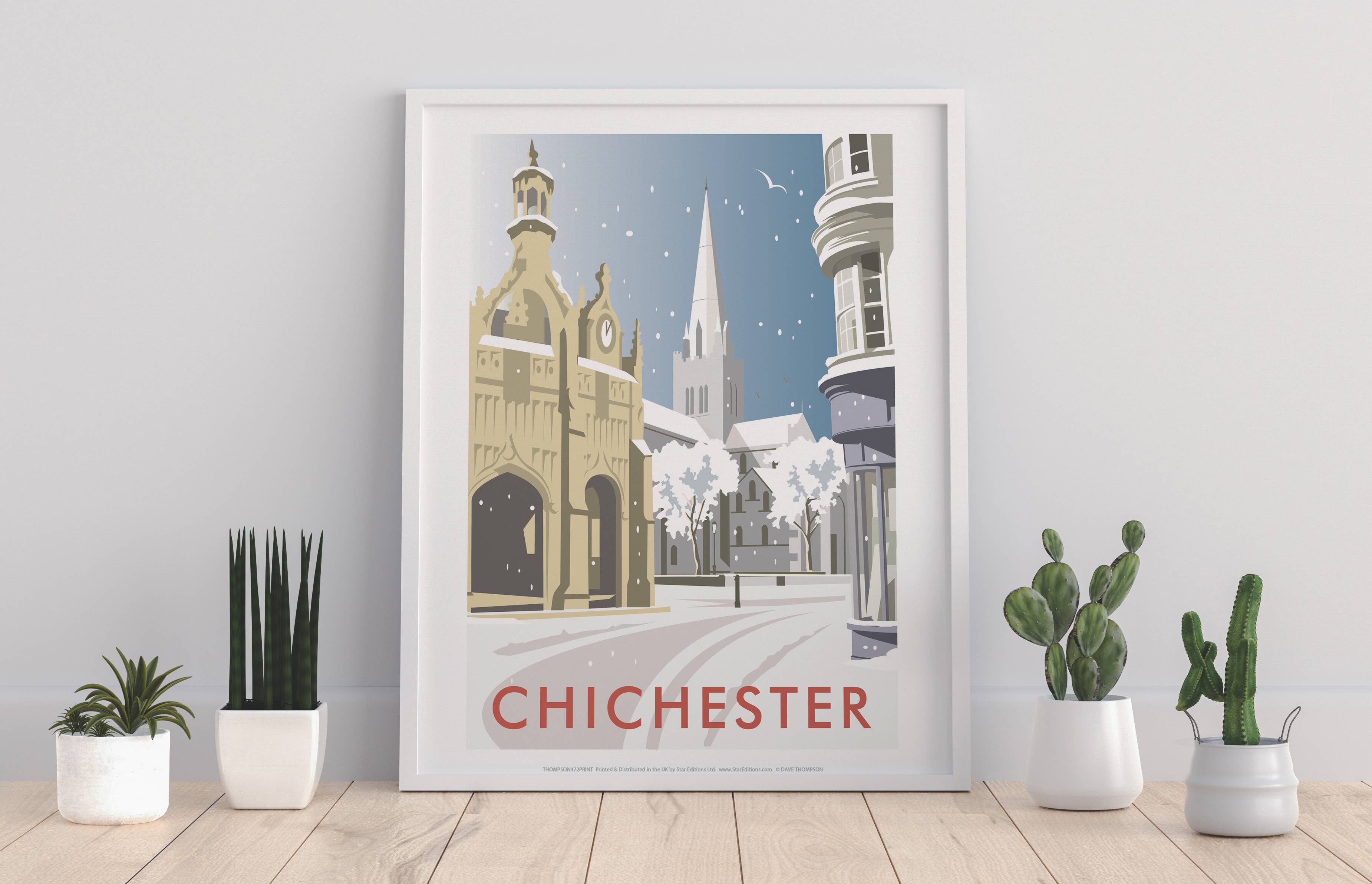 Star Editions – Großhandel Kunstdruck – Chichester von Künstler Dave Thompson - Premium Kunstdruck0