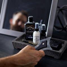 Latika Beauty – Produto de estilo de barba por atacado – Óleo para Barba - Grit ⚫ Presente para Homens6