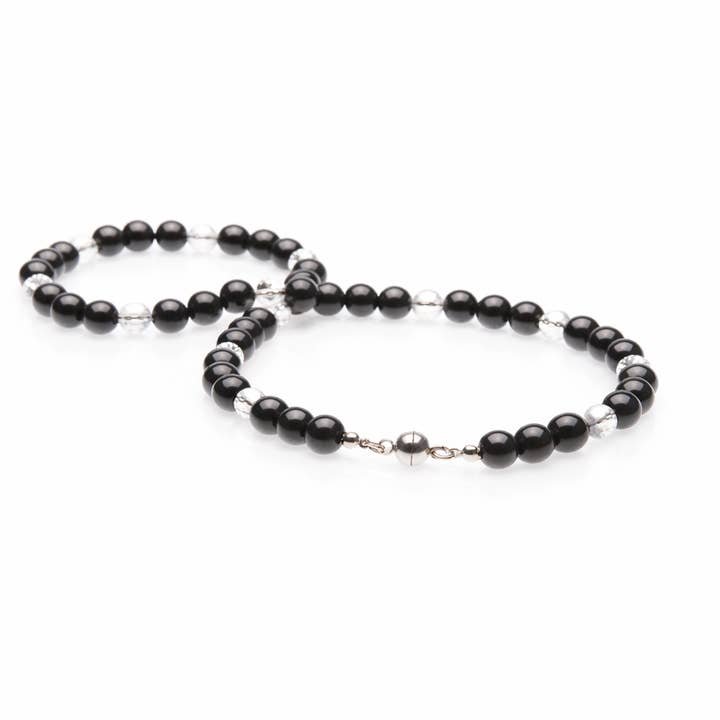 Shungite halsband med bergkristall för wholesale av Schungit-Welt