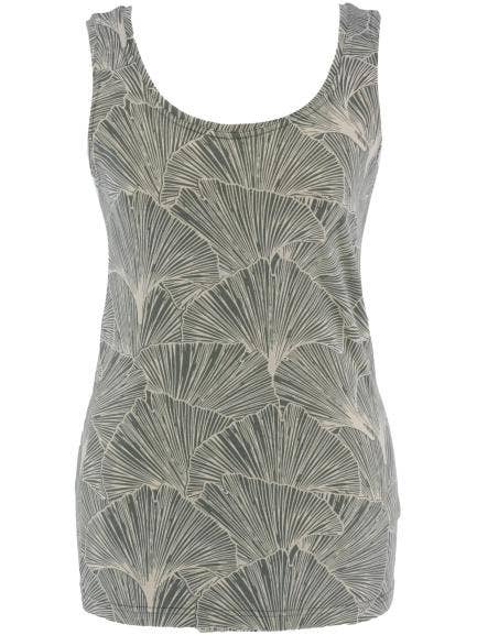 CON_STANT – Tops – Mulher por atacado – Tampo Tanque Ginkgo0