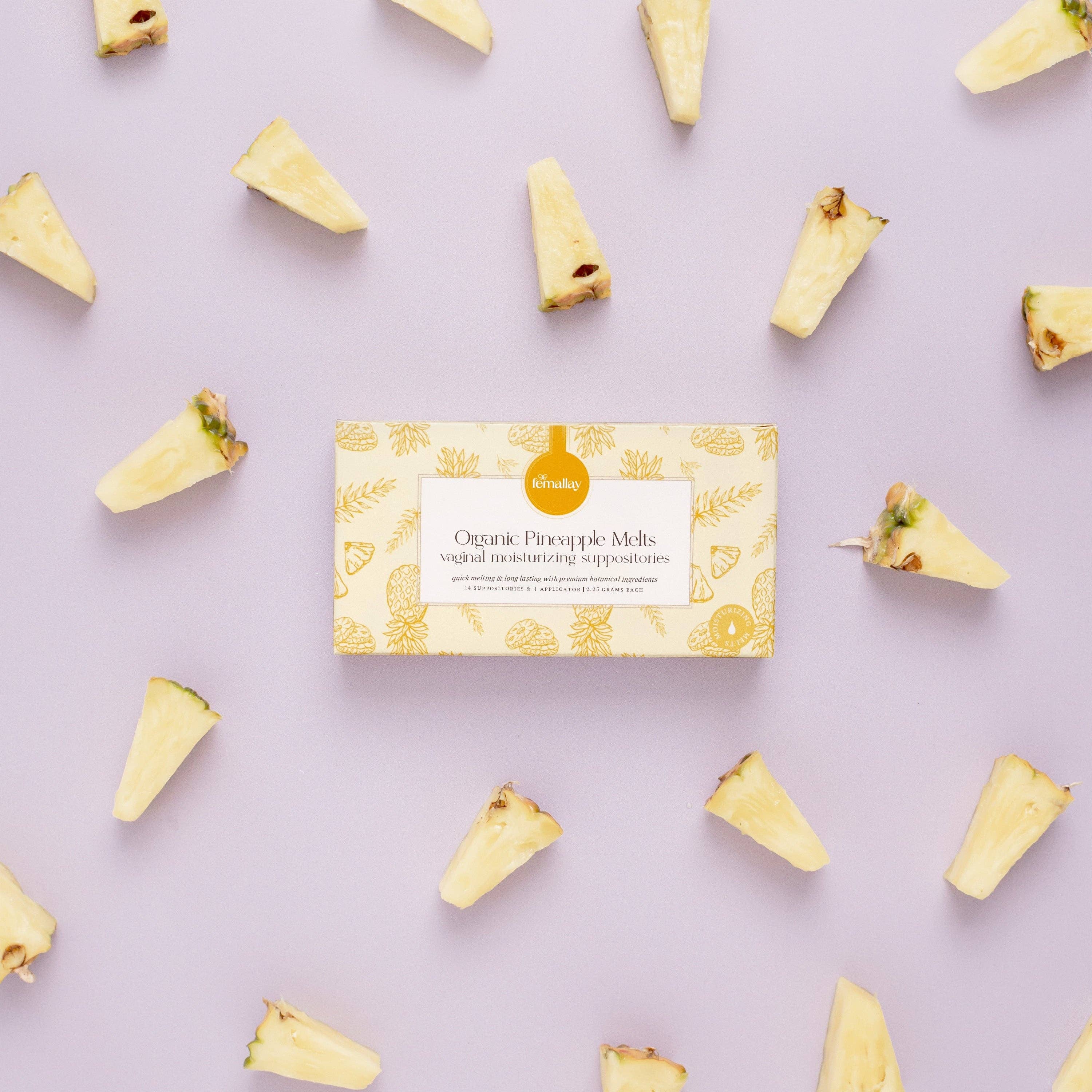 Femallay Inc – Lubrificante pessoal por atacado – Supositórios Orgânicos Hidratantes Vaginais para Intimidade18