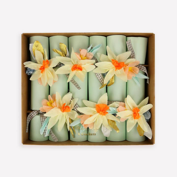 Floral Crackers for wholesale by Meri Meri