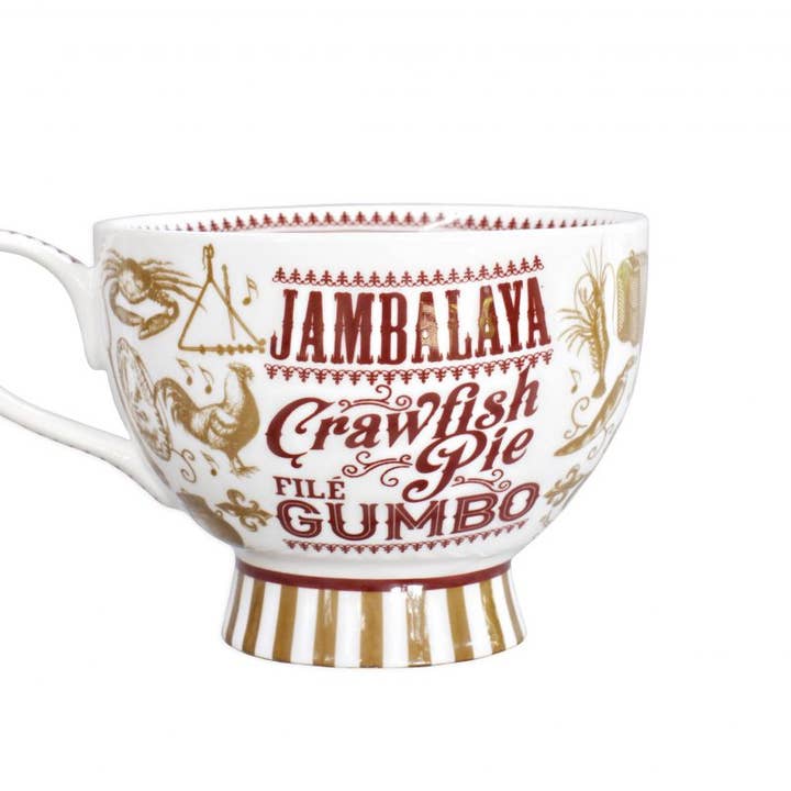 Mug - Jambalaya, Crawfish Pie, File' Gumbo for wholesale by THE PARISH LINE
