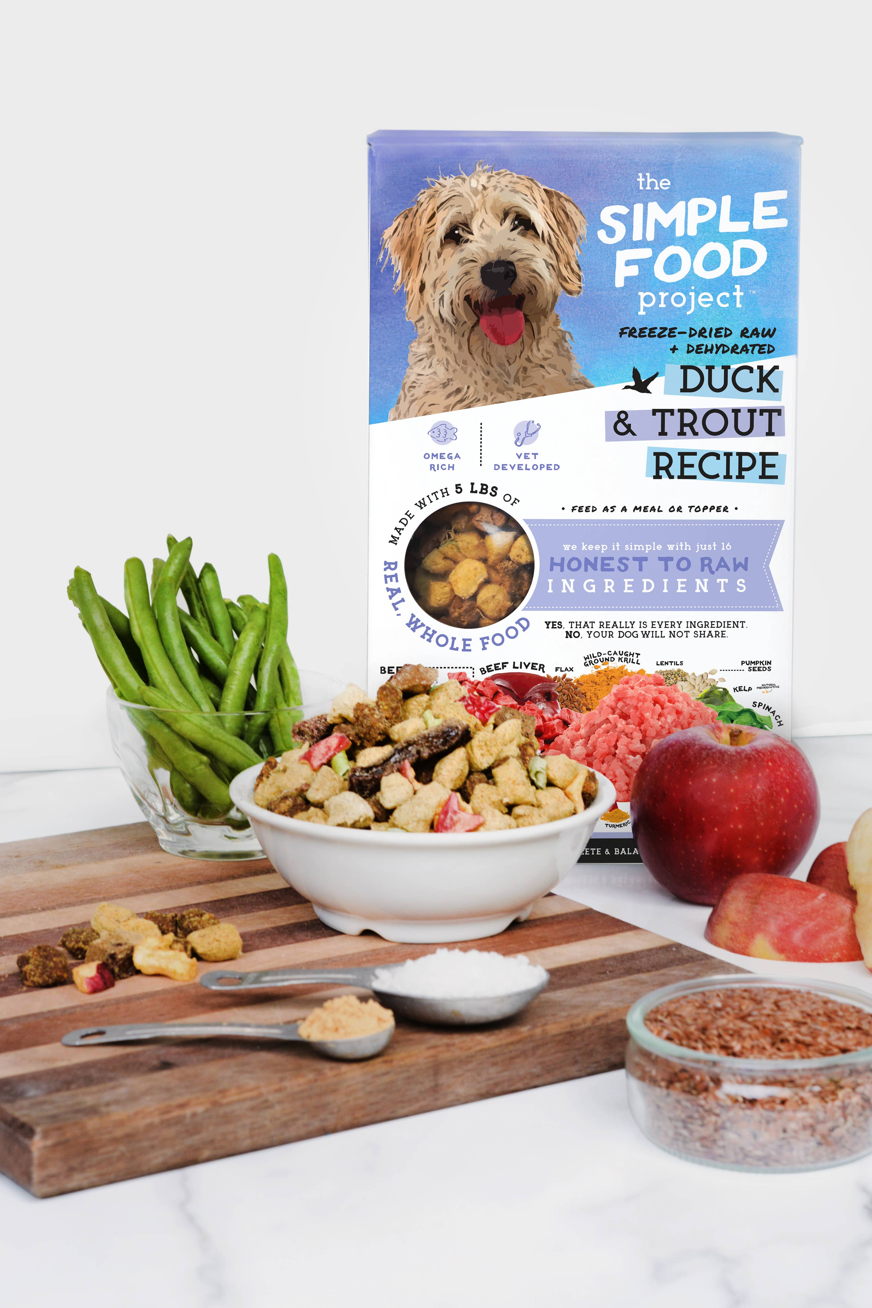 The Simple Food Project - Wholesale Pet Food - Dog - Duck & Trout Recipe for Dogs5