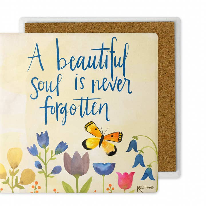 Een mooie ziel wordt nooit vergeten voor wholesale door True and Lovely (formerly polka dot mitten)