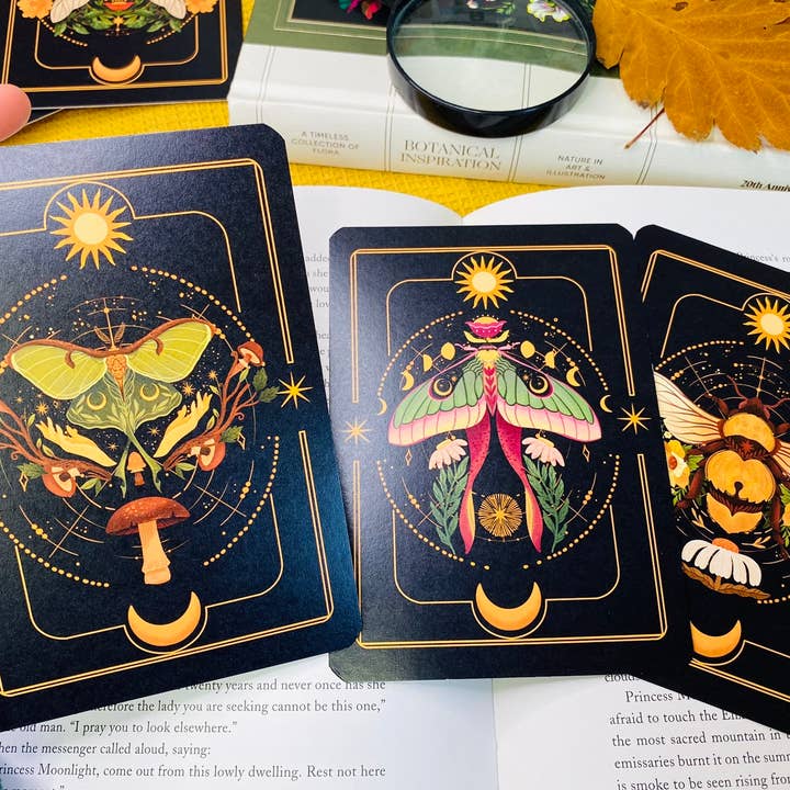 Split Moon Studios - Wholesale Art Print - A Set of Insect Art Prints - A6 Post Card Size - Artprint8