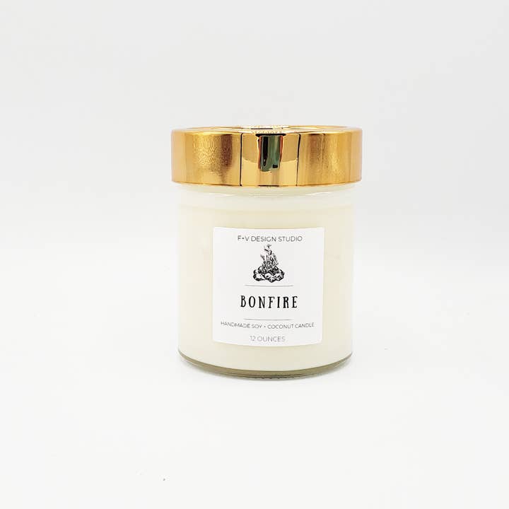Bonfire 12oz for wholesale by F + V Design Studio