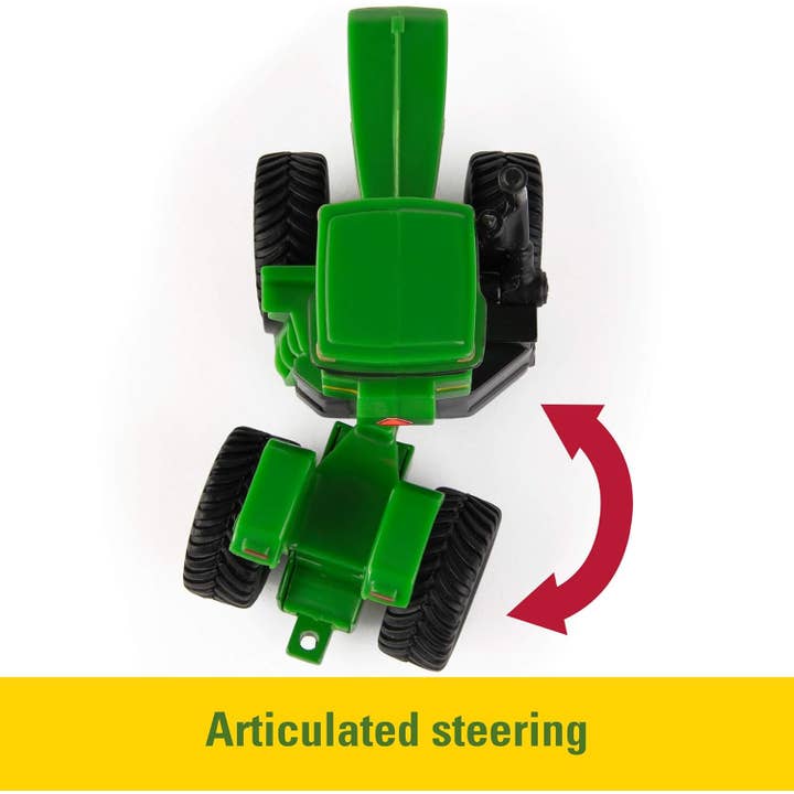TOMY - Wholesale Toy Car/Truck - Kids - TOMY John Deere Tractor - Monster Treads Lightning Wheels