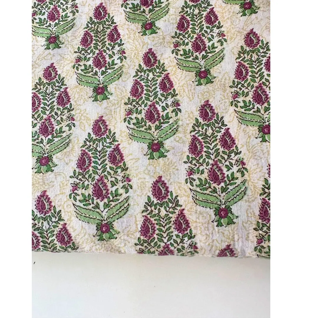 The Indian Bazaar - Wholesale Skirt - Women's - Tiered Skirt - Boho Gypsy Skirt - Mughal Buta Print2