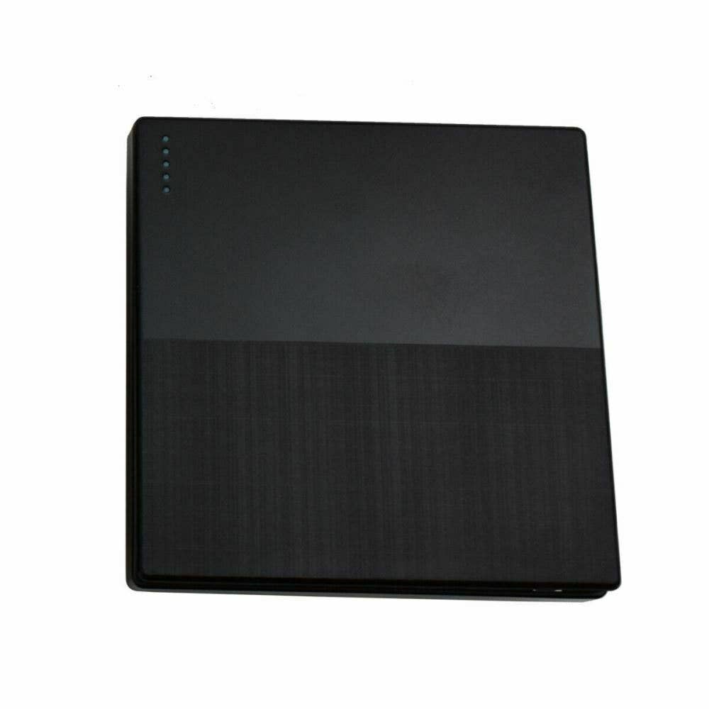 Ledsone – wholesale Light switch cover/plate – Single Double Screwless Black Light Switches & Socket Flat12