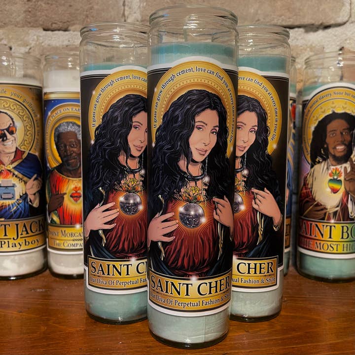 Saint Cher Prayer Candle 🕯️ for wholesale by Cleaver And Blade