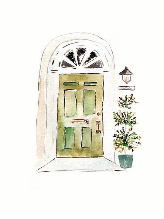 Portico Print for wholesale by Studio E Bloom