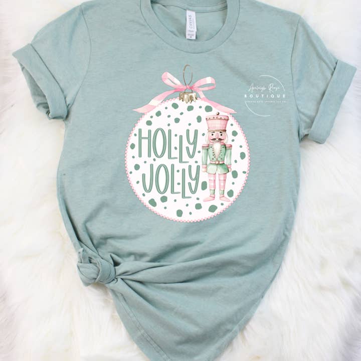 Trendy Chic Apparel LLC - Wholesale Graphic Sweatshirt - Women's - Holly Jolly Nutcracker Sweatshirts & T-Shirts 5