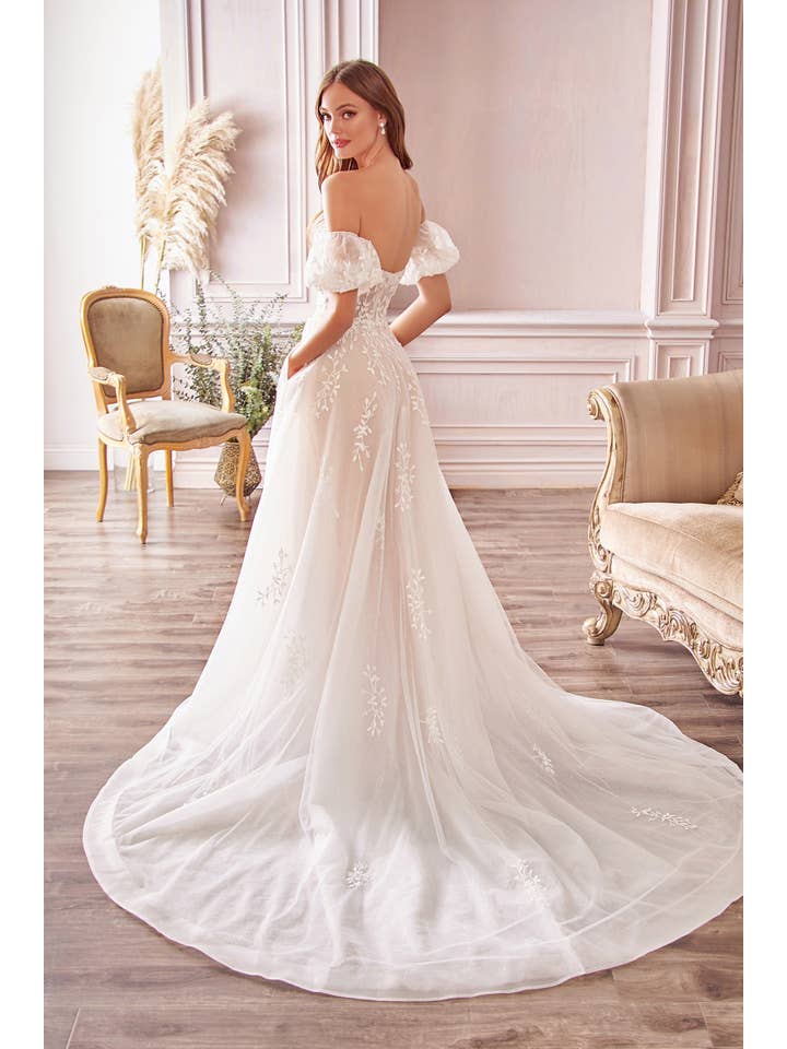 Off White-Nude ABITO DA SPOSA IN SALICE in vendita all'ingrosso su Faire