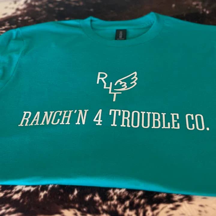 Ranch'n 4 Trouble Logo - Short Sleeve for wholesale by Ranch'n 4 Trouble Co.