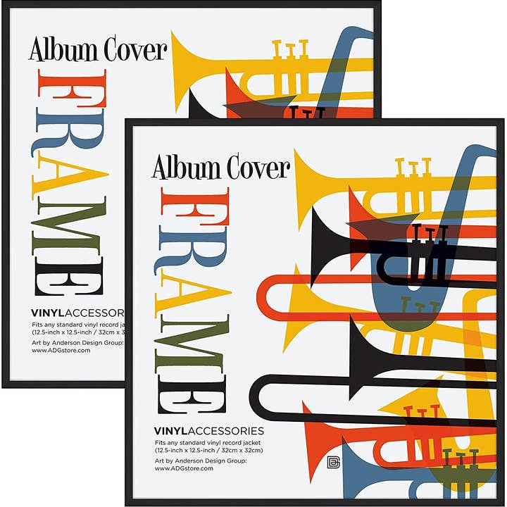 Black Americanflat Aluminum Album Frame for wholesale on Faire3