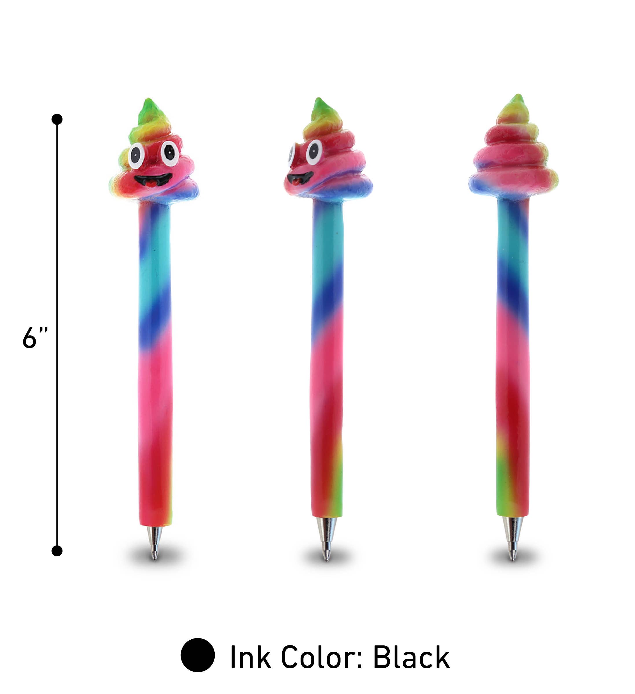 Cota Global - Wholesale Pen - Planet Pen - Rainbow Poop Emotion1