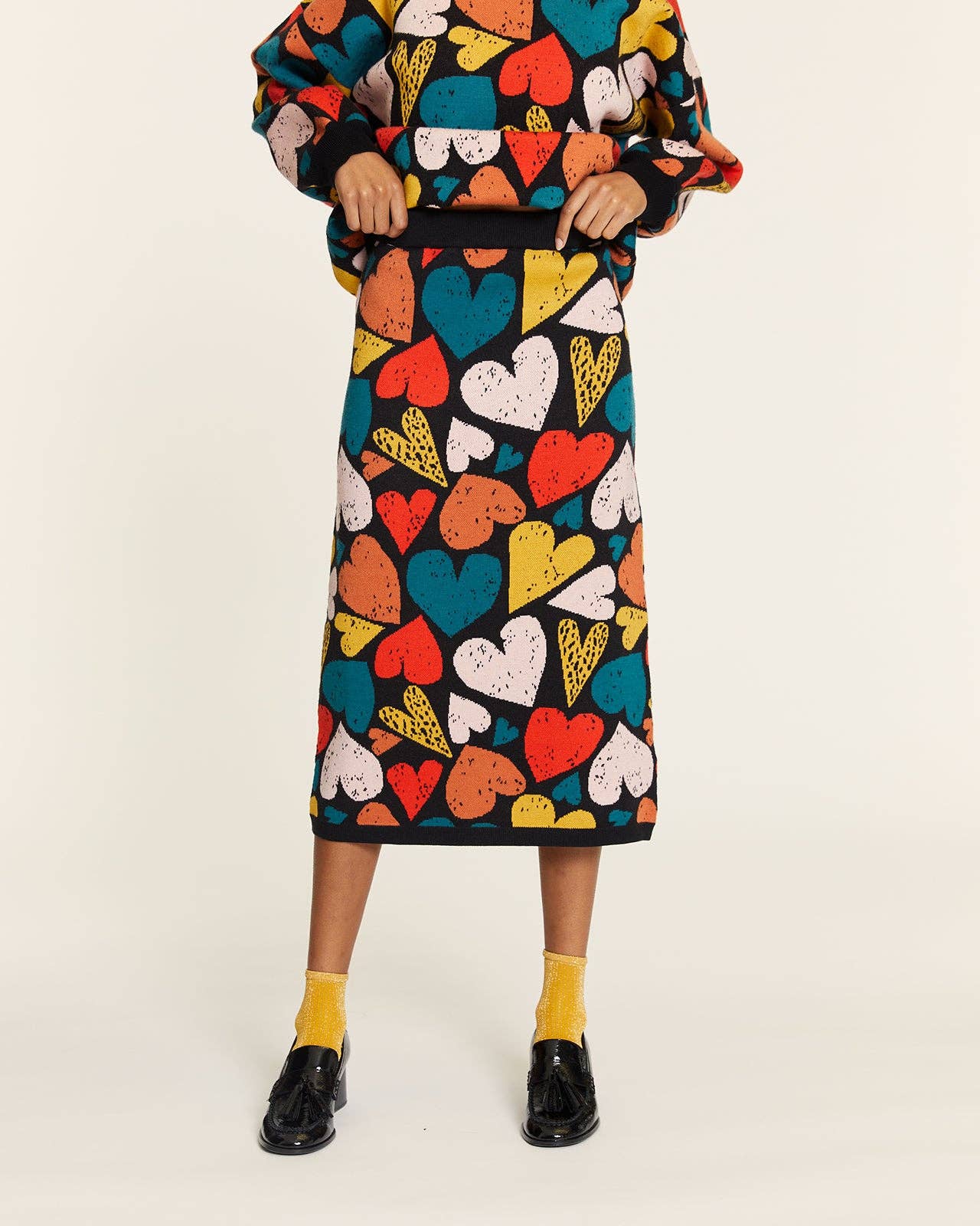 Pepaloves - Wholesale Skirt - Women's - FALDA PUNTO CORAZONES